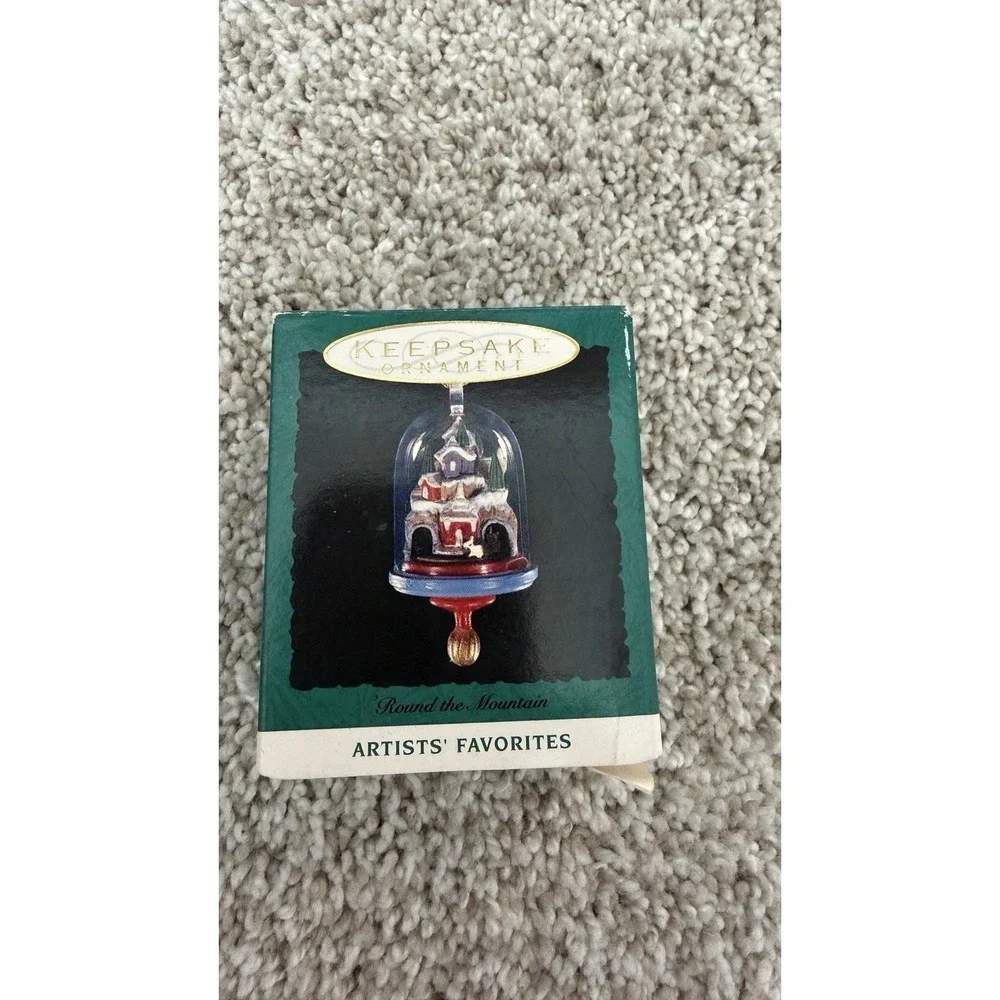 Lot of 14 Vintage Hallmark Keepsake Miniature Christmas Ornaments in Boxes